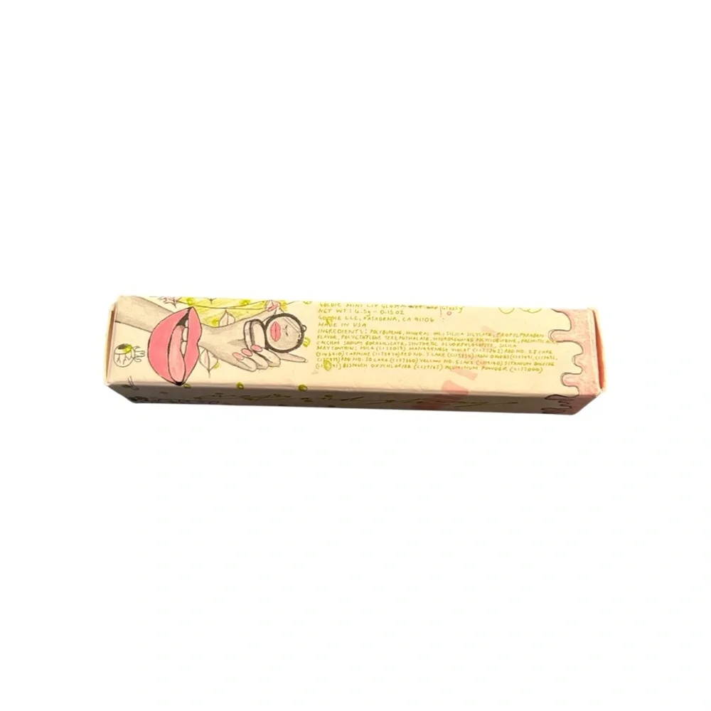 Vintage Y2K Goldie Mini Lip Gloss in Baby Pink Shimmer Bath & Body Works NWT